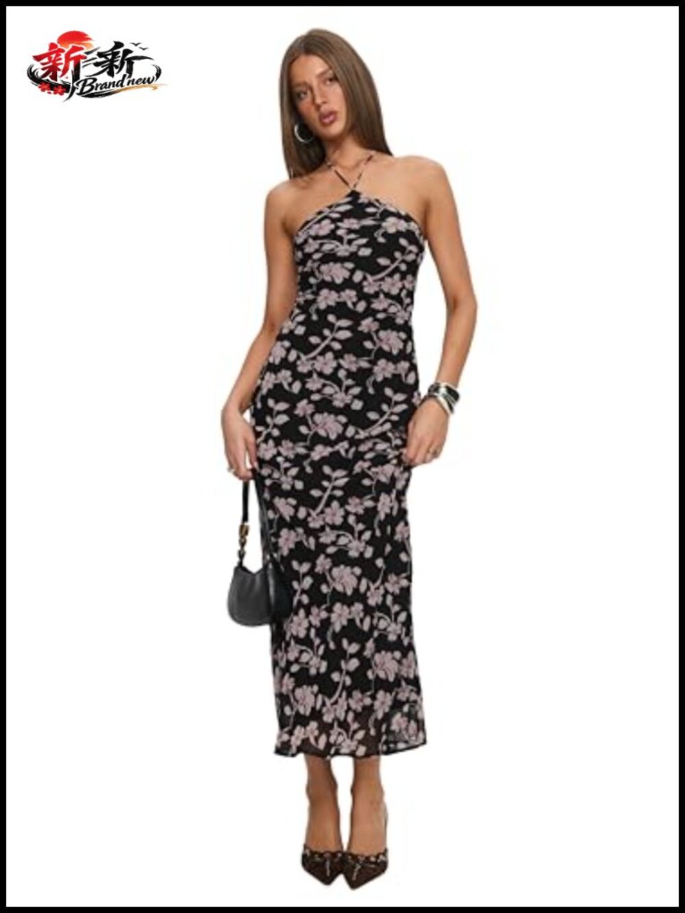 Princess Polly Anisa Halter Maxi Dress Bustier